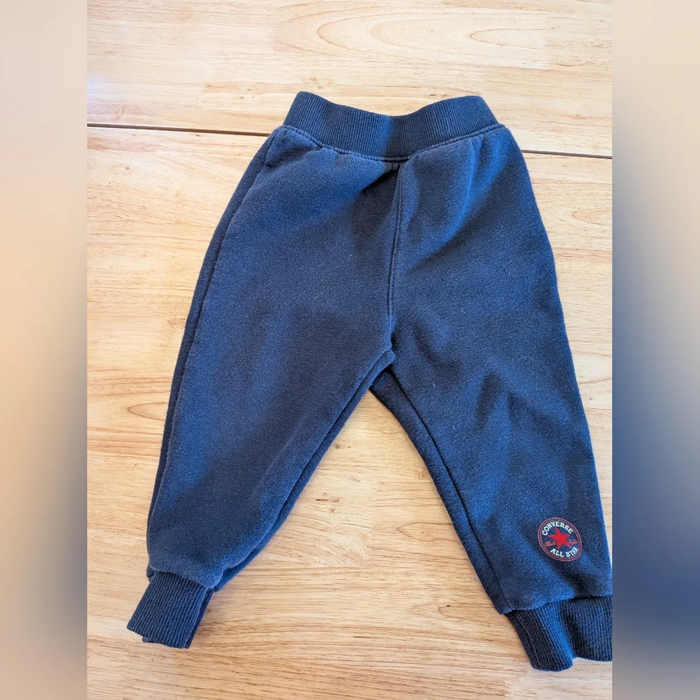 Converse Kids' Navy Jogger Pants